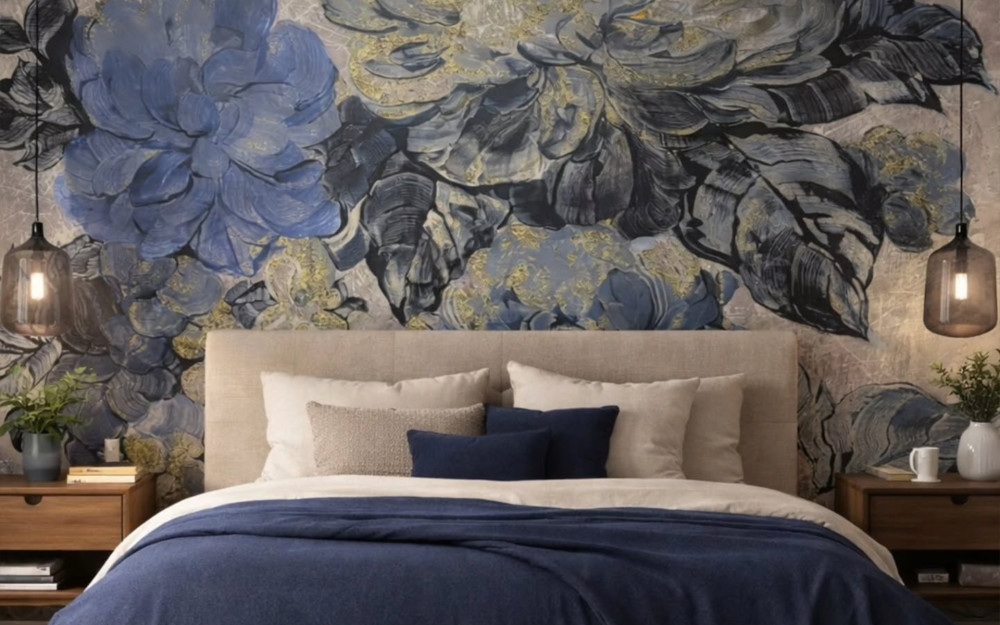 Décor floral artistique